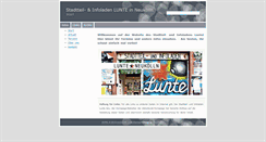 Desktop Screenshot of dielunte.de